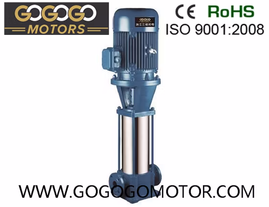 Cdl (F) Bomba de tubulação de aço inoxidável elétrica de alta pressão Booster centrífugo Bomba de água limpa Bomba vertical multiestágio