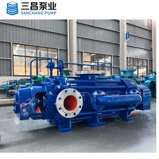 Motor Diesel Motor Elétrico Industrial de Alta Pressão Horizontal Booster Bomba de Água Centrífuga Cabeça de Elevação Elevada Bomba Multiestágio Desaguamento Multiestágio